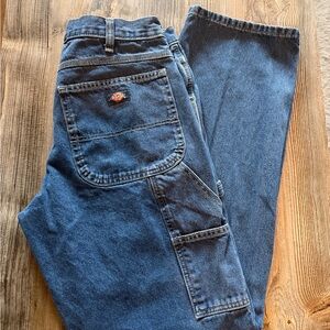 Dickies Men’s Relaxed Fit Denim Carpenter Jeans